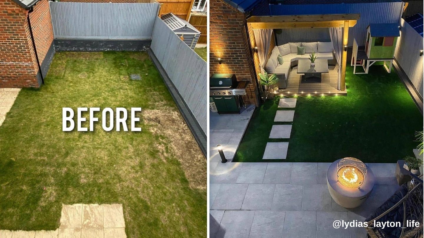 Landscaping project in Flour Bluff