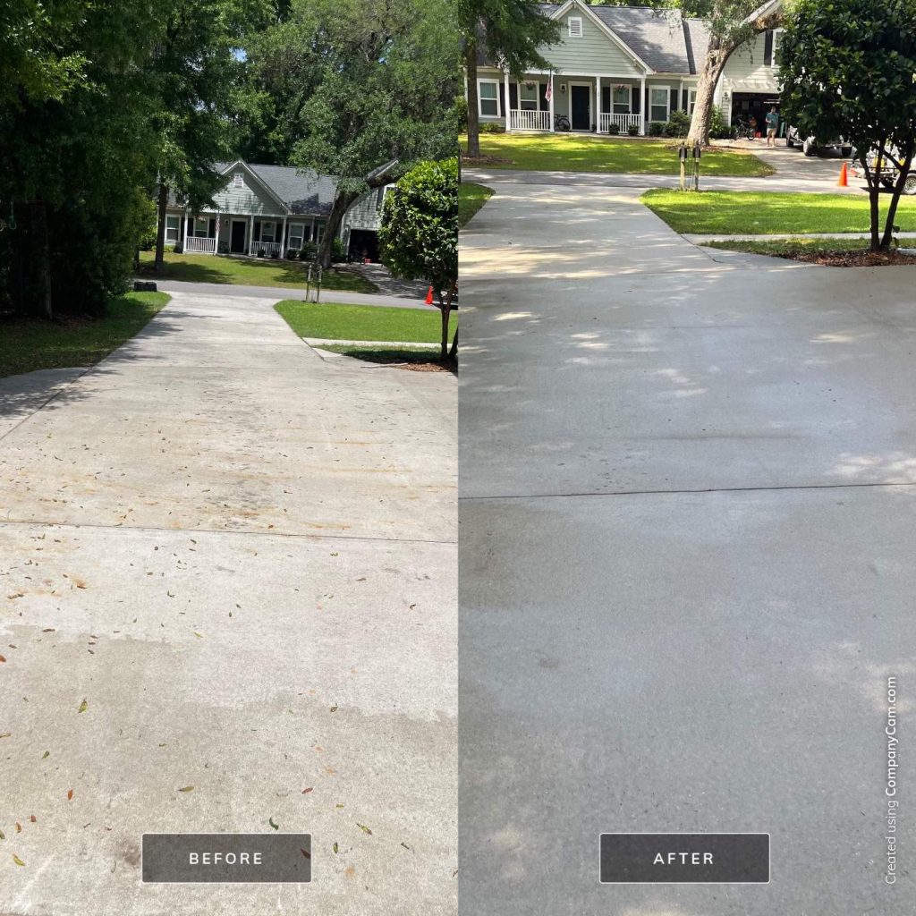 Pressure Washing project in Forest Hills