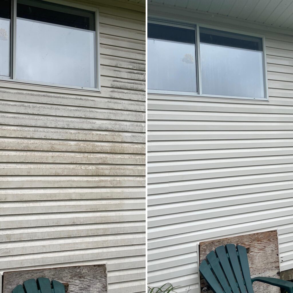 Pressure Washing project in Ada