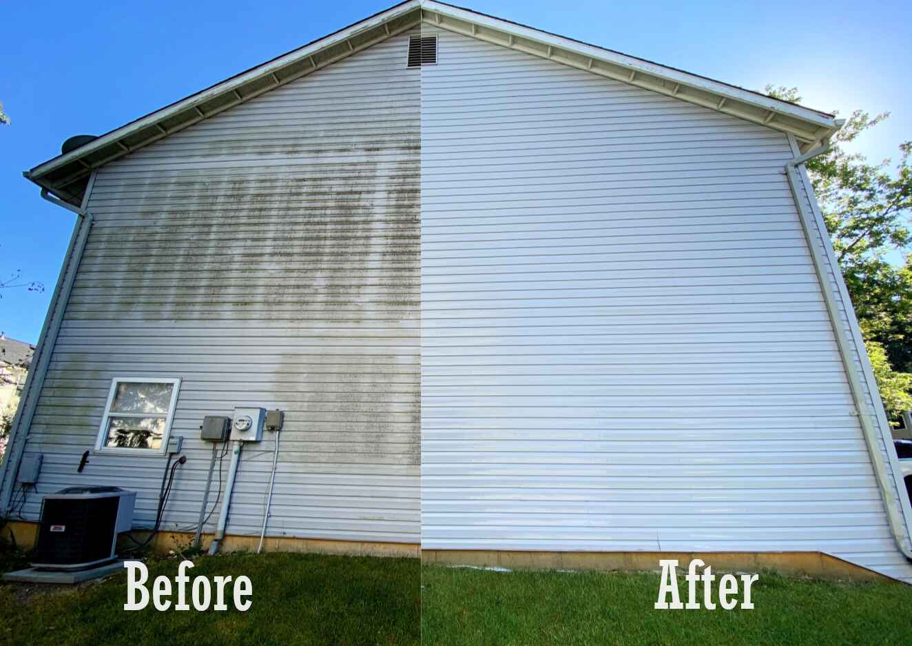 Pressure Washing project in Ada