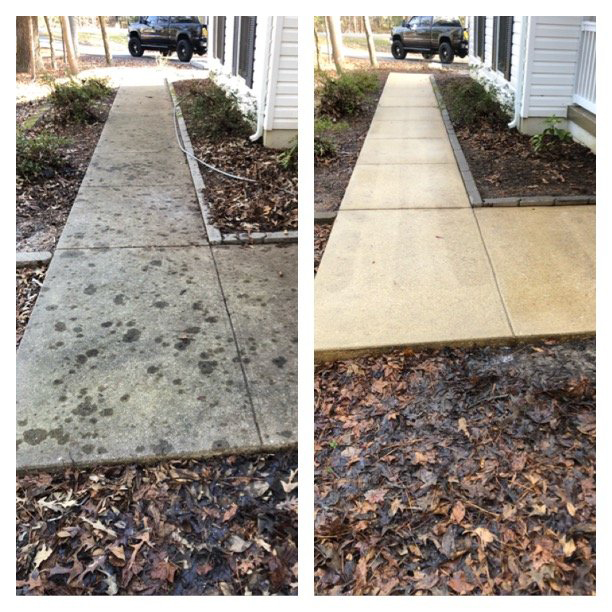 Pressure Washing project in Grand Haven